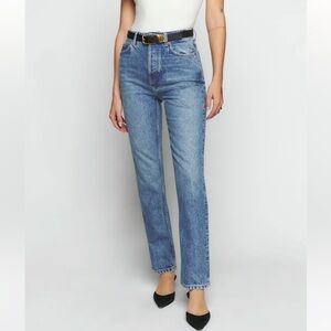 Reformation Cynthia Straight Leg Jeans